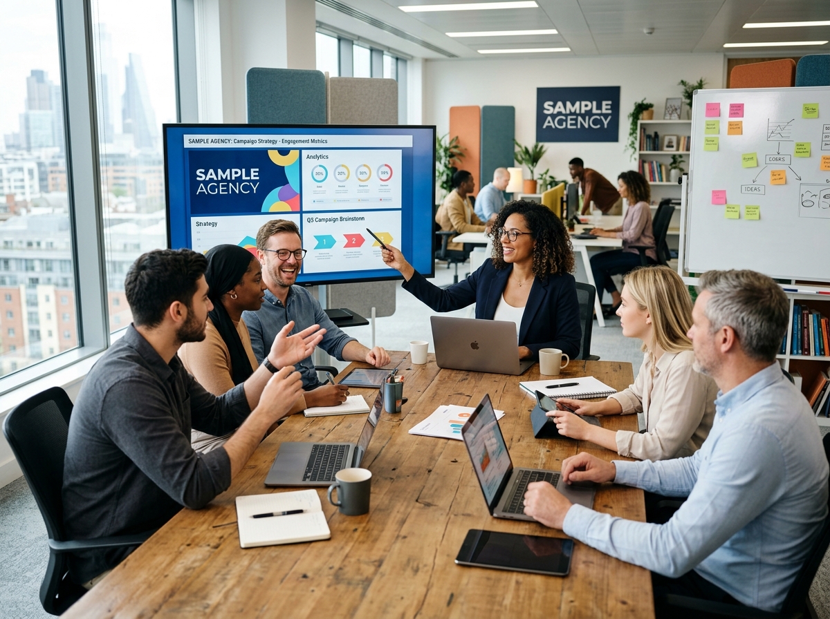 Sample Agency team collaboration